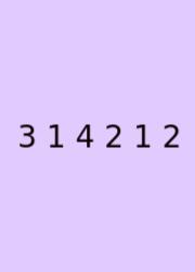 3 1 4 2 1 2