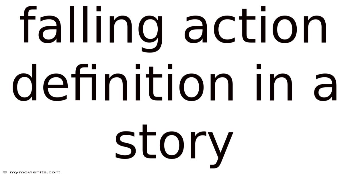 Falling Action Definition In A Story